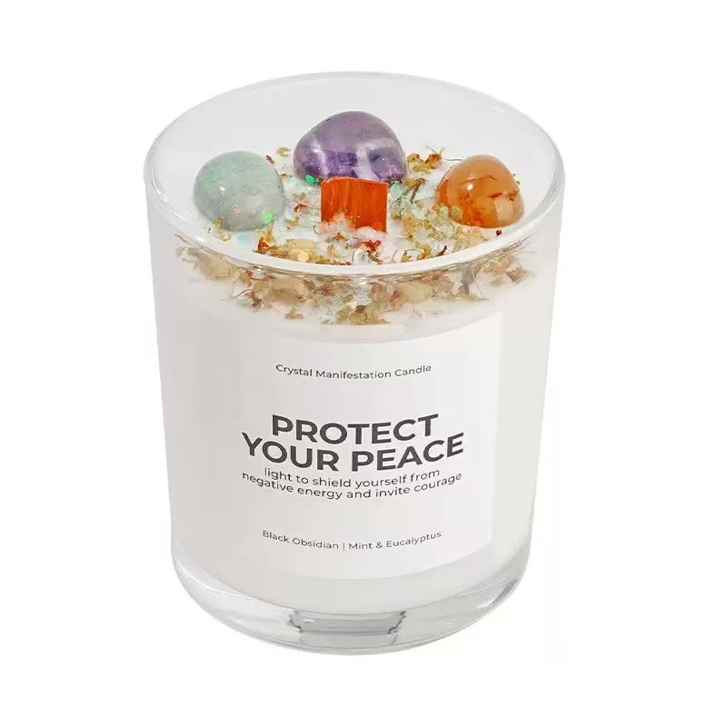 Neverland Crystal Scented Candle Pure Harmony
