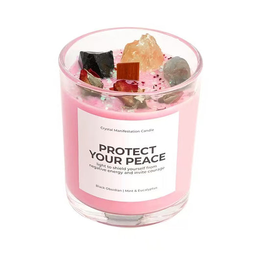 Neverland Crystal Scented Candle Blossom of Love