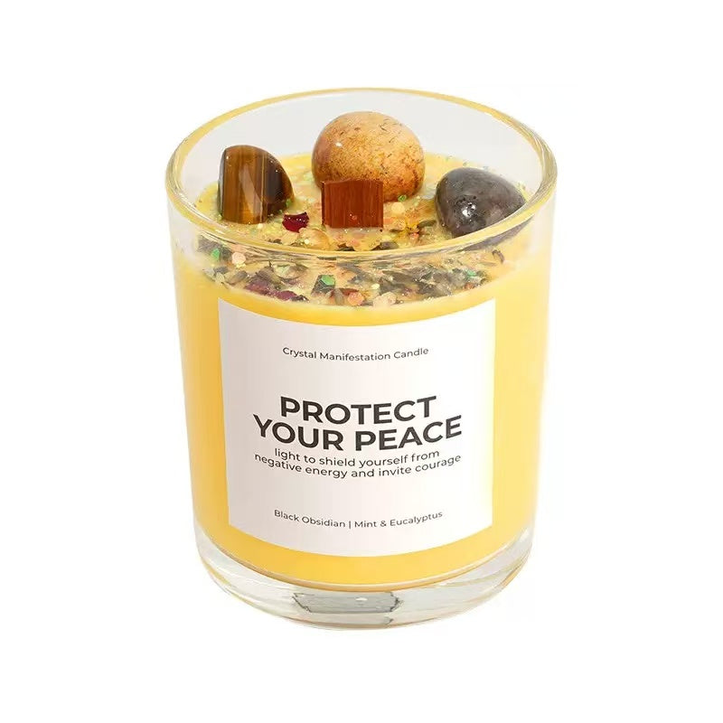 Neverland Crystal Scented Candle Vitality Bloom