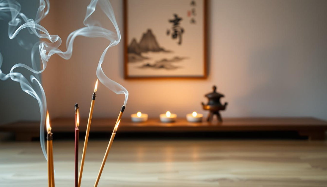 What do incense sticks represent?